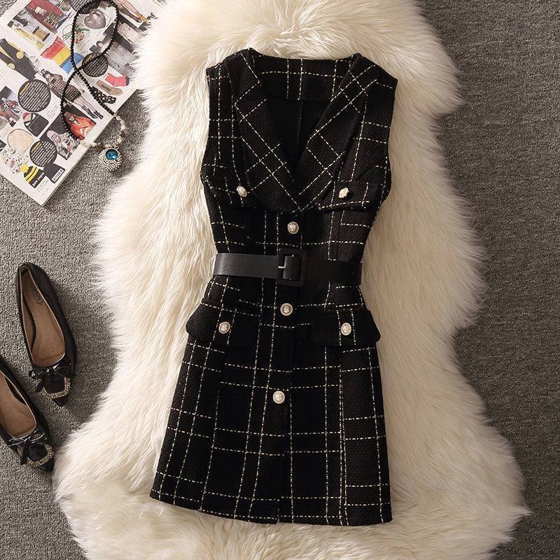 Women's Slim Knitted Bottoming Shirt Vest - Image 5