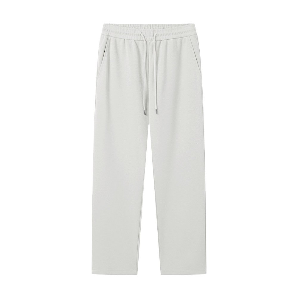 Mens Versatile Straight-leg Sweatpants In An Instagram-style Design - Image 8
