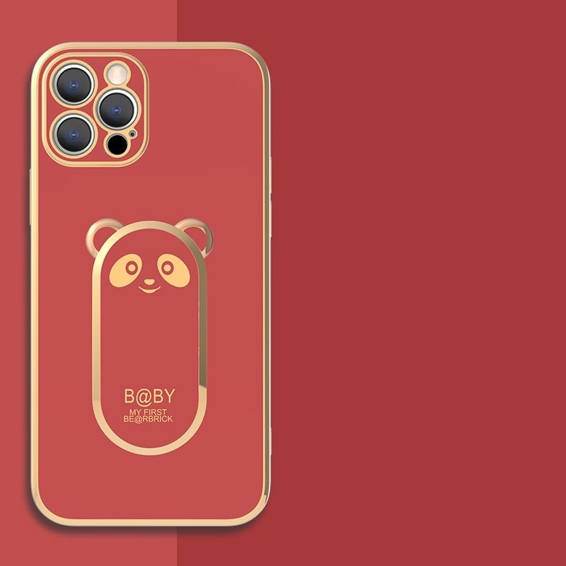 Panda Magnetic Ring Holder Phone Case Cover - Image 3
