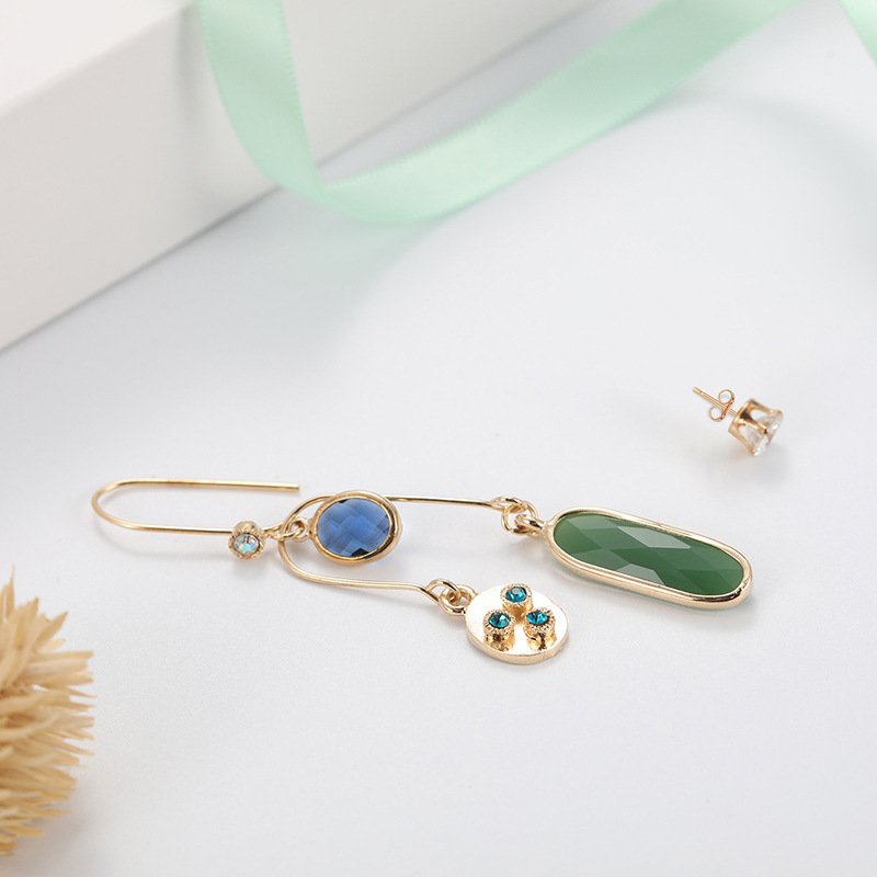 Long Simple Multi-layered Multi-color Gemstones - Image 3