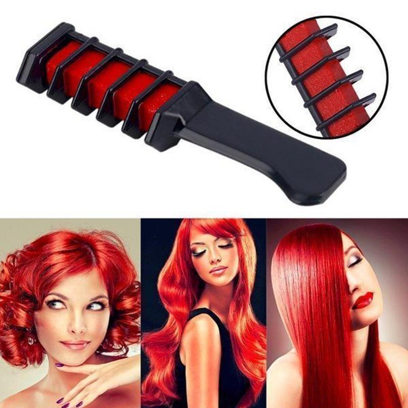 Temporary Mini Disposable Crayons Hair Color Dyeing Mascara Dye Chalk Box With Brush - Image 9