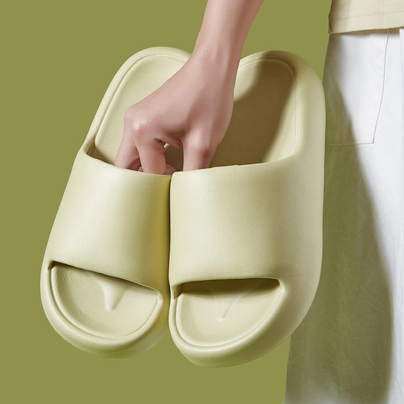 Bread Shoes Home Slippers Non-slip Indoor Bathroom Slippers - Image 4