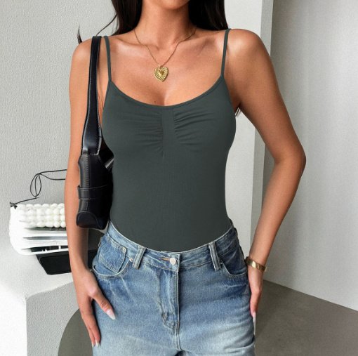 Sexy Camisole Vest Jumpsuit Women's Clothing - Image 5