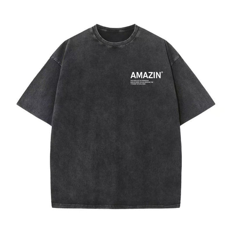 High-end Vintage Snow-washed Mens Top - Image 6