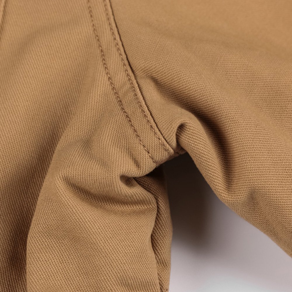 Winter Zip-up Coat Warm Thickened Detachable Hooded Jacket Multi-pocket Button Drawstring Long Sleeve Tops Men's Cargo Clothing - Image 5