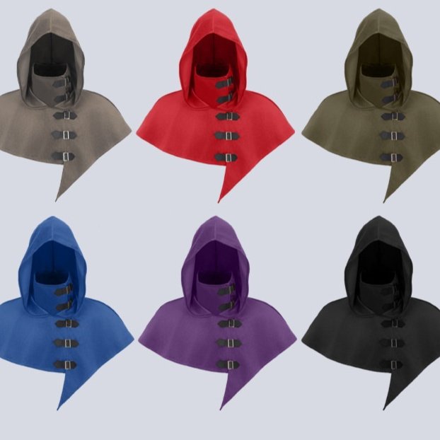 Halloween Cosplay Medieval Monk Costume Monastic Robe
