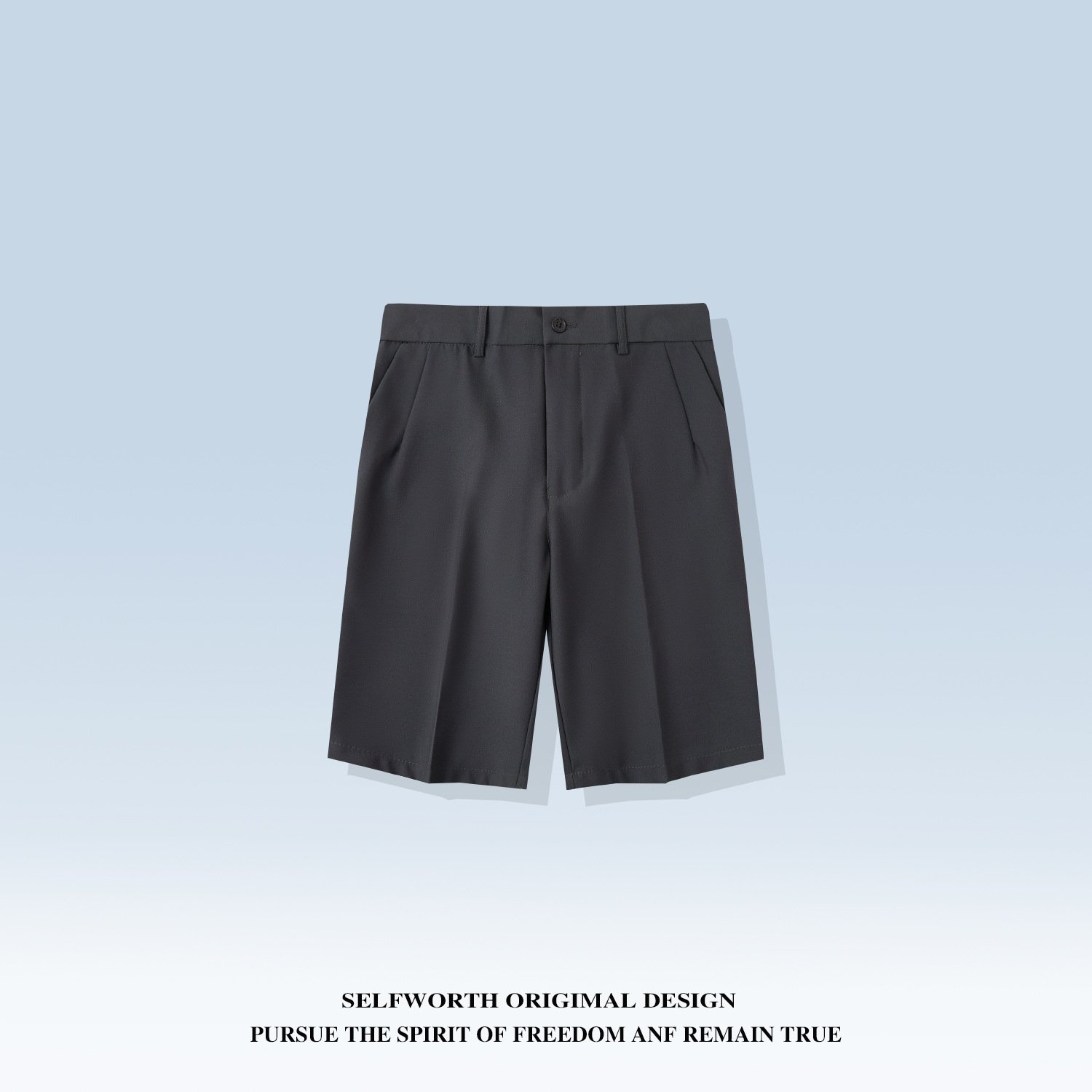 Mens Stylish Thin Loose-fit Plus-size Casual Shorts - Image 5