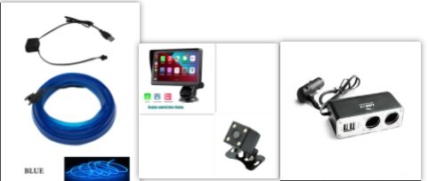 7 IPS Car Smart Screen Wireless Carplay Auto Mobile Phone Projection Screen Navigation - Image 8