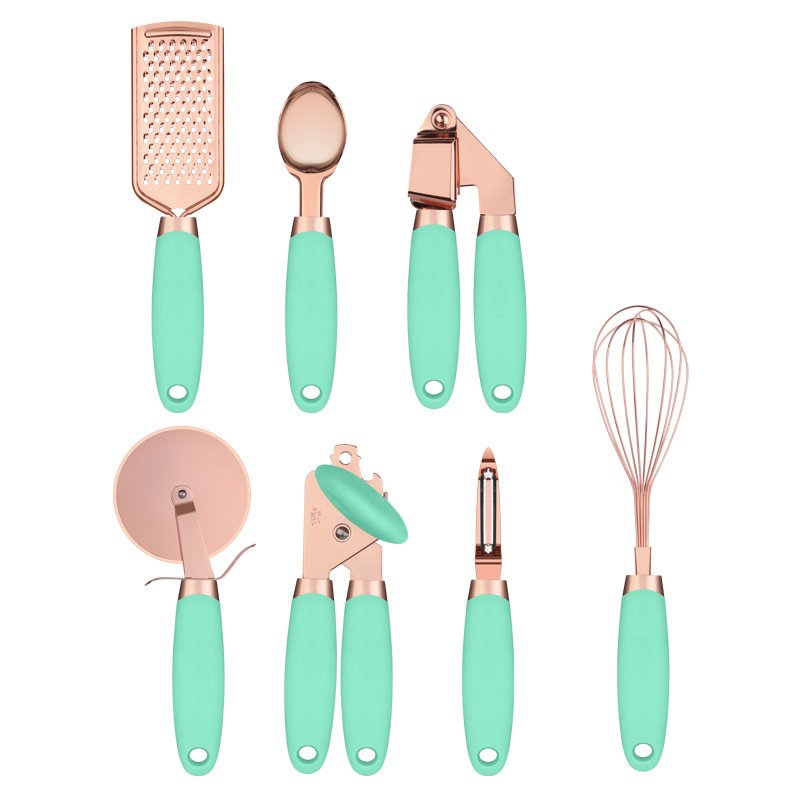 Kitchen Household Peeler Gadget Copper Plating Set - Image 8