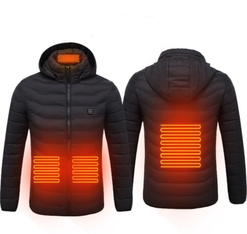New Heated Jacket Coat USB Electric Jacket Cotton Coat Heater Thermal Clothing Heating Vest Men's Clothes Winter - Image 9