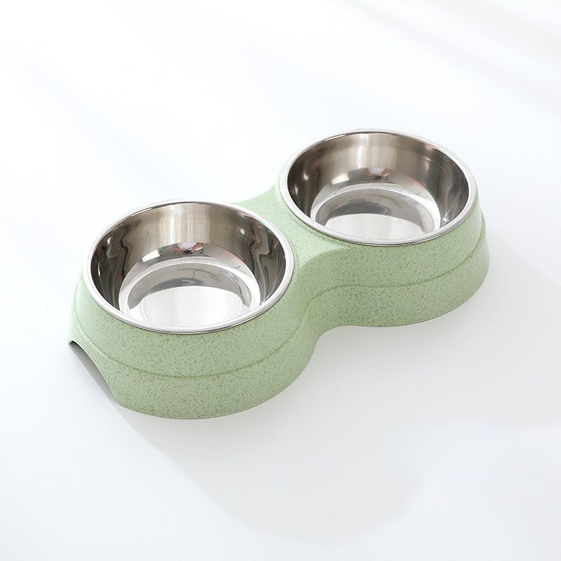Double Pet Bowls Dog Food Water Feeder Stainless Steel Pet Drinking Dish Feeder Cat Puppy Feeding Supplies Small Dog Accessories - Image 7