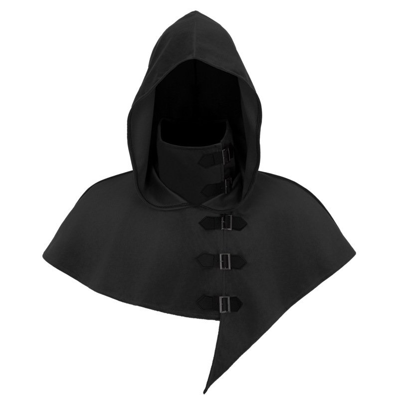 Halloween Cosplay Medieval Monk Costume Monastic Robe - Image 8