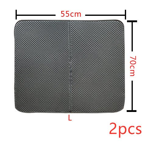 Double Layer Litter Cat Bed Pads Pet Cat Litter Mat Trapping Pets Litter Box Mat Pet Product Bed For Cats House Clean Mat - Image 8