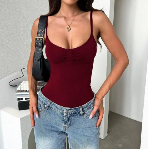 Sexy Camisole Vest Jumpsuit Women's Clothing - Image 6