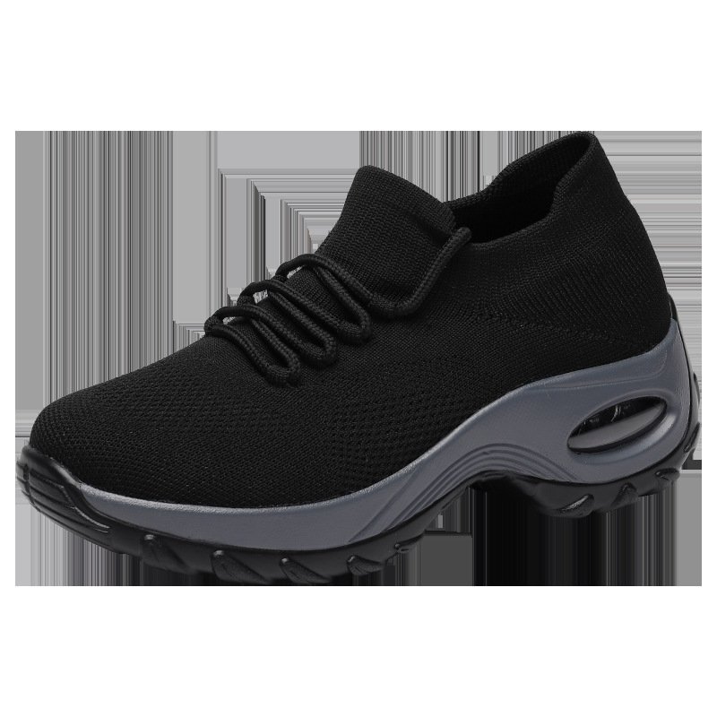 Sports Women Flying Knit Socks Shaking Shoes - Image 5