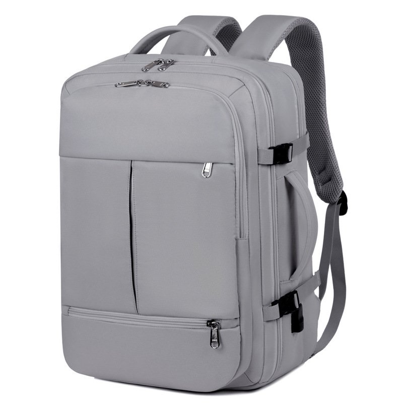 Large Capacity Backpack For Women Men Multiple Pockets And Zippers Versatile Computer Bags Business Travel Backpack - Image 8