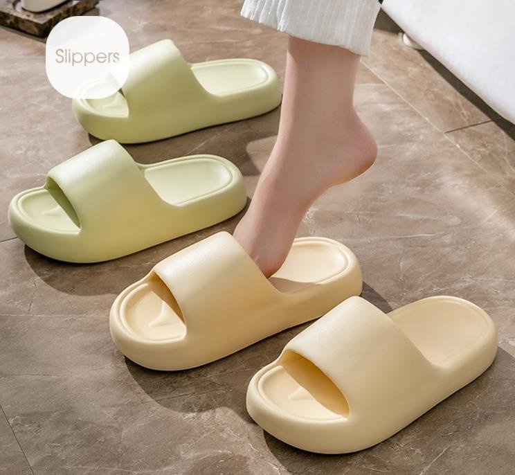 Bread Shoes Home Slippers Non-slip Indoor Bathroom Slippers - Image 8