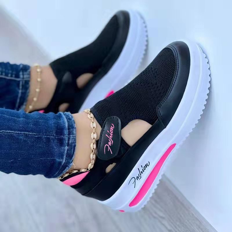 Women's Sneakers Summer New Ladies Casual Low Wedge Breathable Non-Slip Comfort Feamle Sport Shoes Mesh Shoes Fashion Style - Image 3