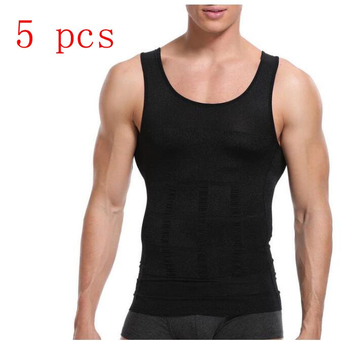 Men Body Tummy Shaper Vest - Image 5