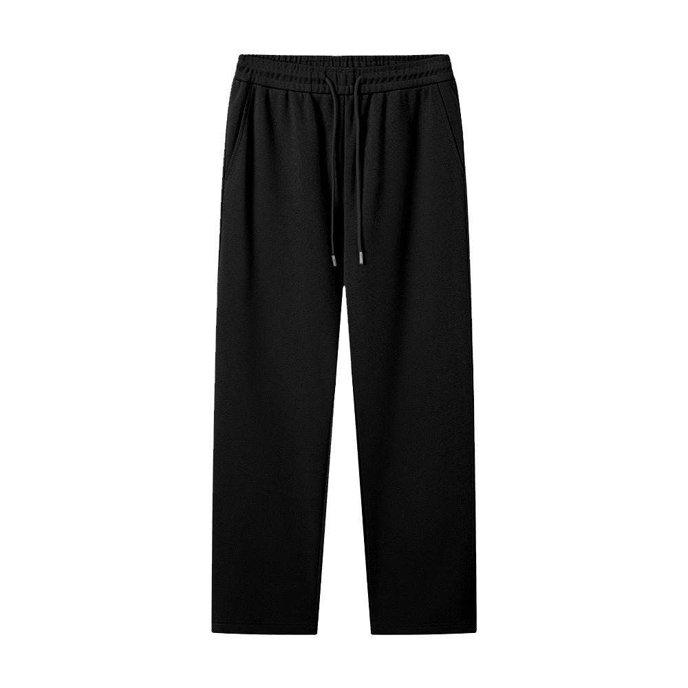 Mens Versatile Straight-leg Sweatpants In An Instagram-style Design - Image 3
