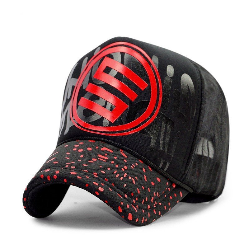 Trendy Brand Solid Color Tall Truck Hat Truck Hat For Men And Women Couples Caps - Image 6
