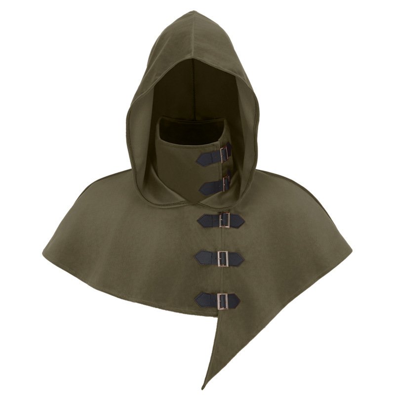 Halloween Cosplay Medieval Monk Costume Monastic Robe - Image 7