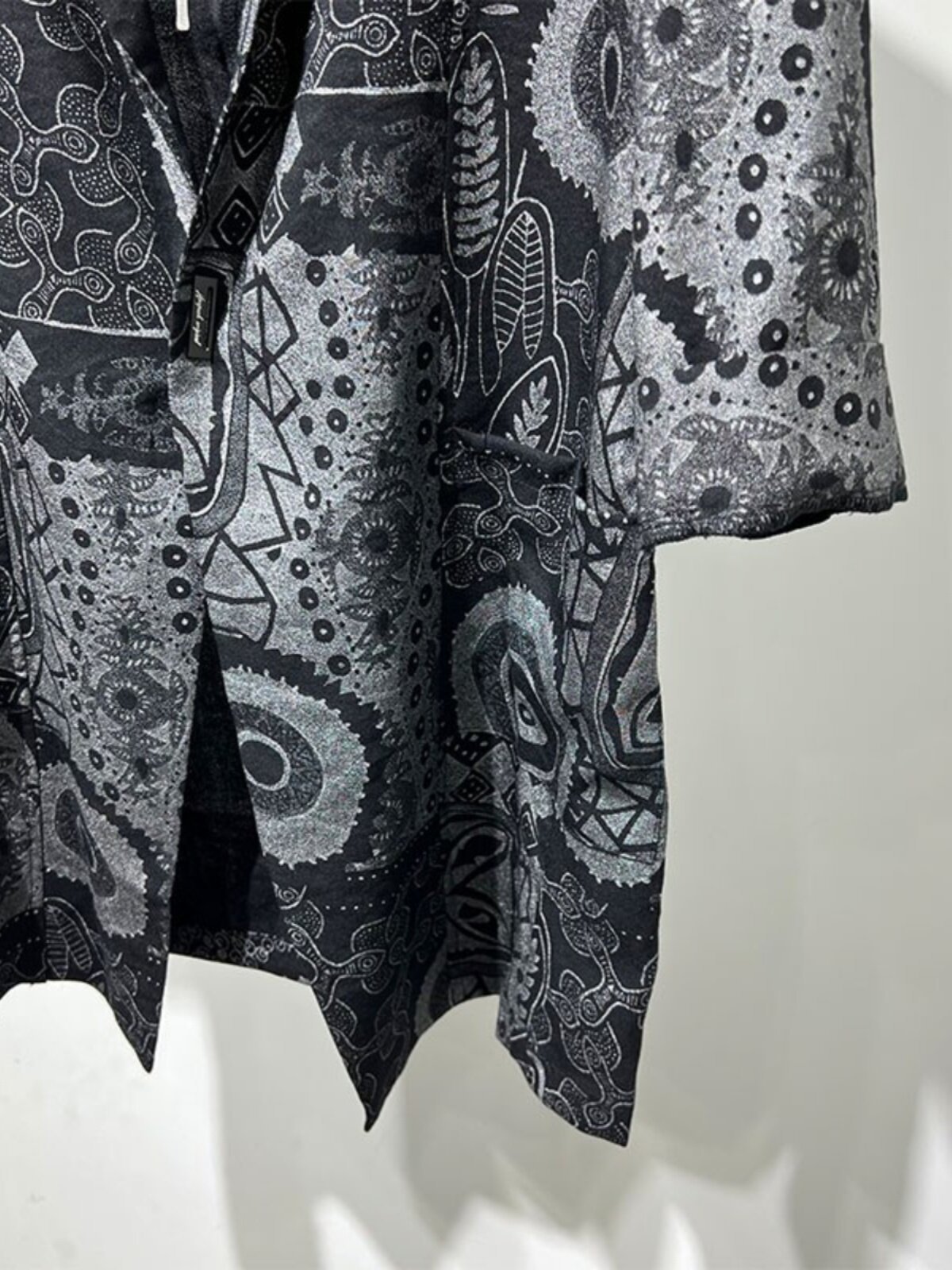 Summer Thin Fashion Irregular Print Loose Top - Image 4