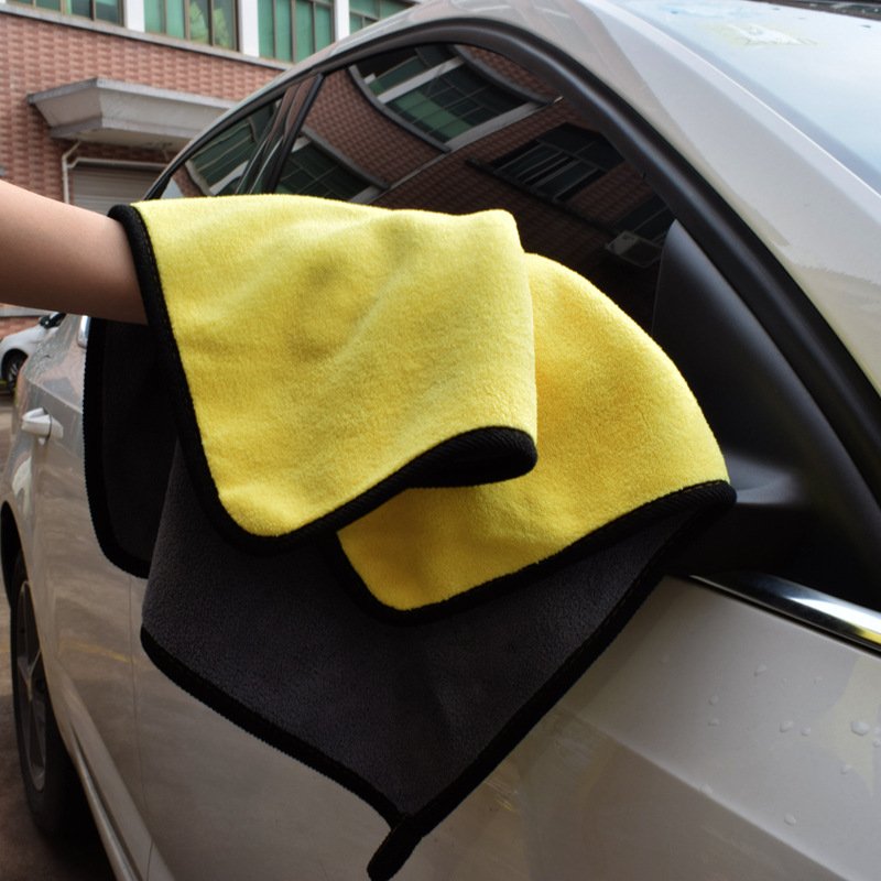 Two-color Couble-sided Car Dual-use Cleaning Car Wash Towel - Image 6
