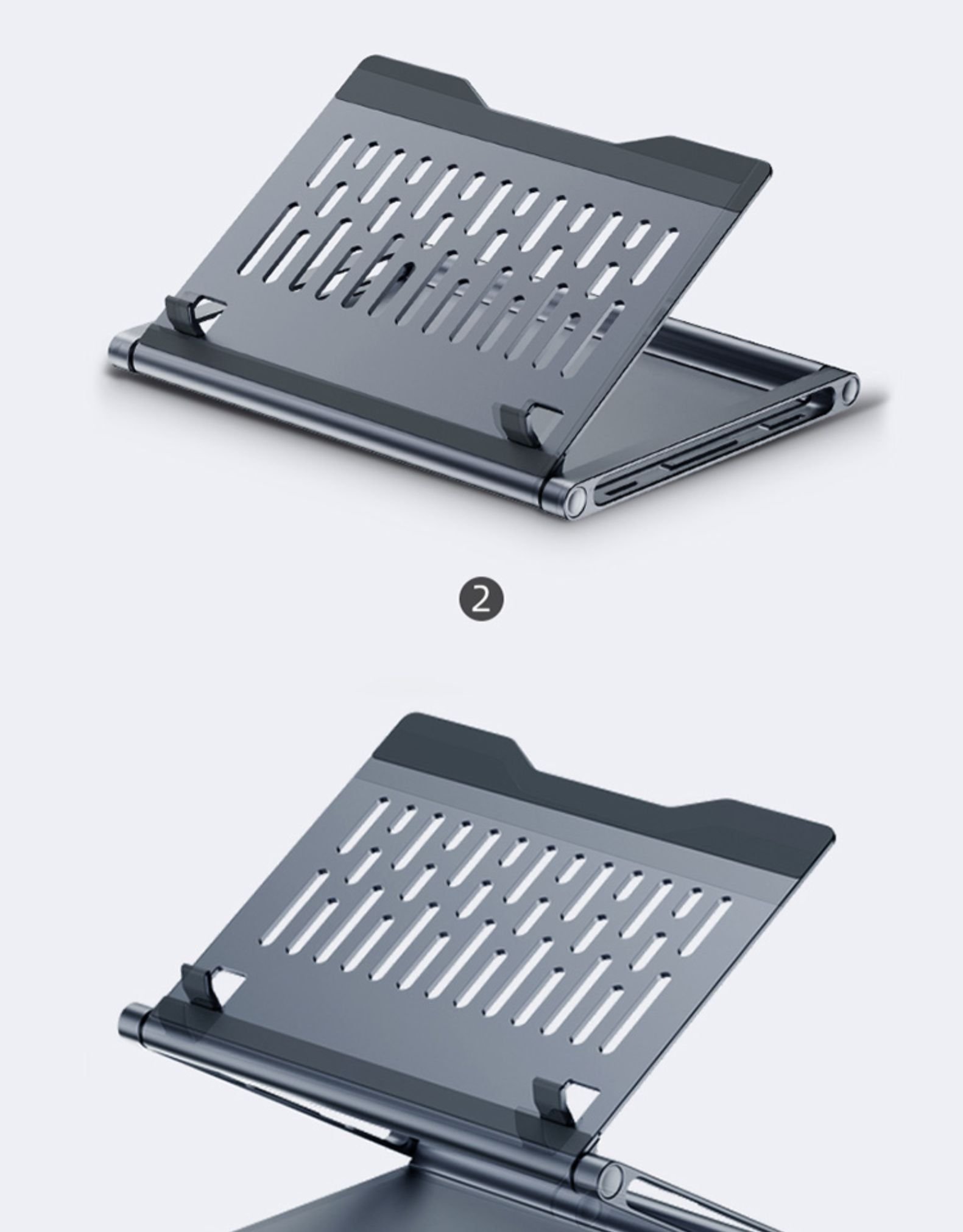 Lapstop Stand With 8-in-1 Docking Station - Image 3
