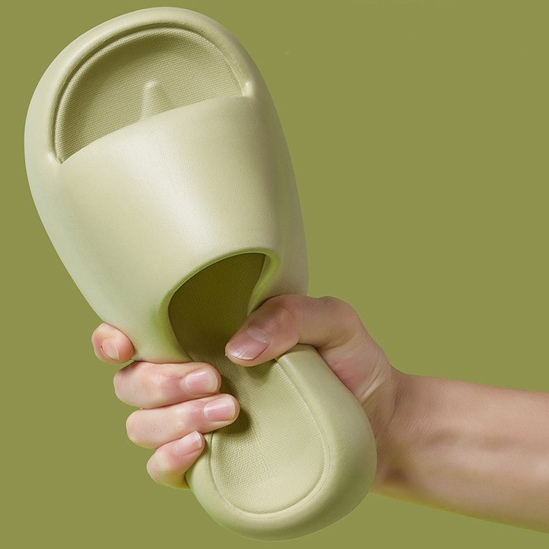 Bread Shoes Home Slippers Non-slip Indoor Bathroom Slippers - Image 3