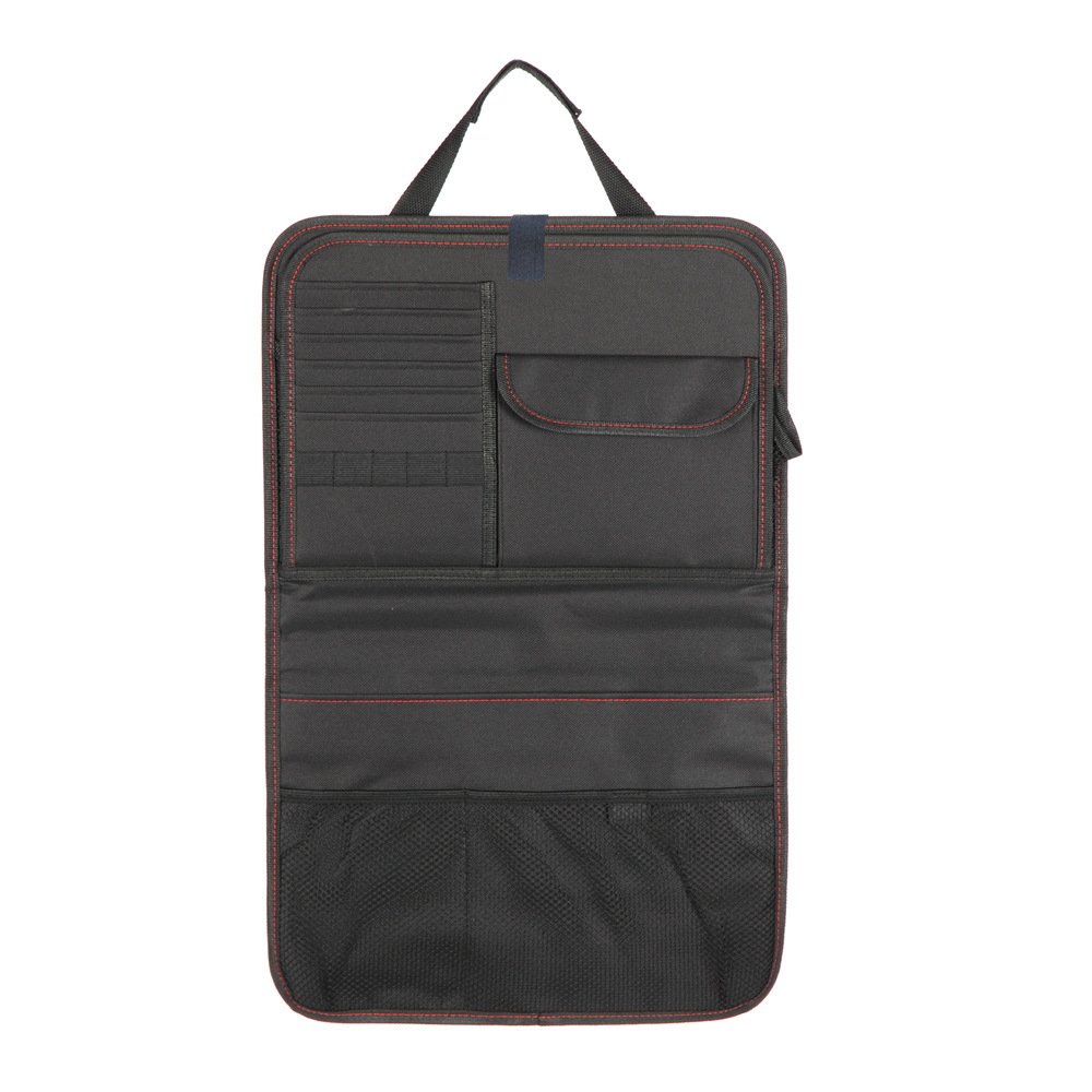 Car Seat Back Storage Bag Car Organizer Bag Foldable Dining Table Tray Travel Storage Bag Car Interior Accessories - Image 5