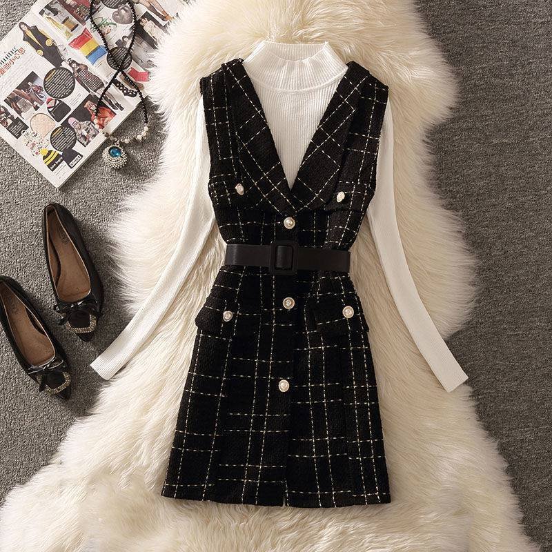 Women's Slim Knitted Bottoming Shirt Vest - Image 2