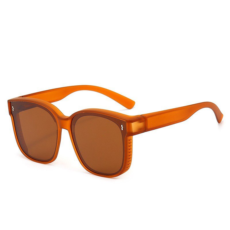 Summer Driving Sun Protection Polarized Light One Mirror Dual Use Anti Glare Trendy Sunglasses - Image 7