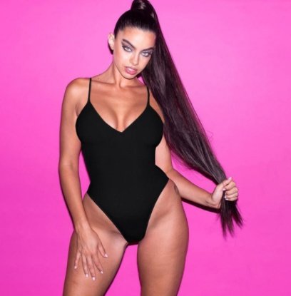 Summer Bikini Backless String Large Size Sexy Solid Color Triangle One-piece Swimsuit Womens Clothing - Image 8