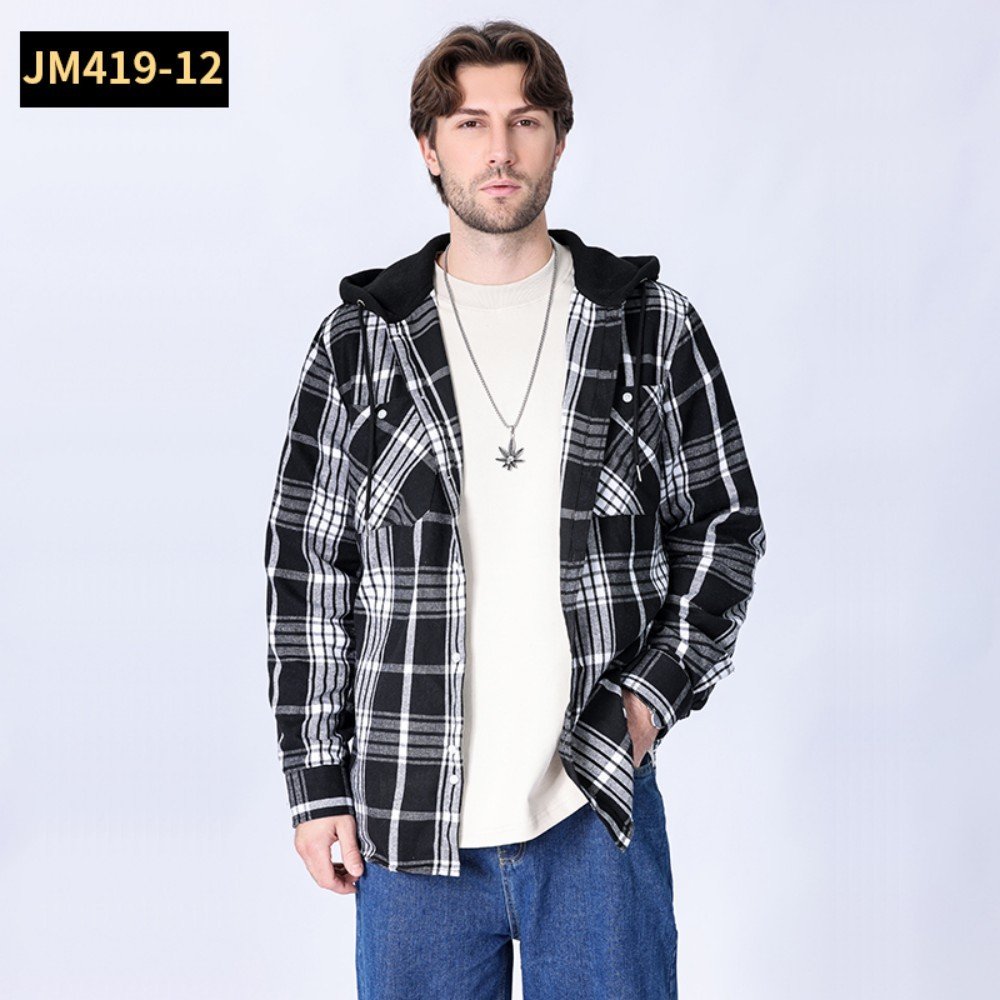 JM419 Fleece Sweatshirt With Hood - Image 9