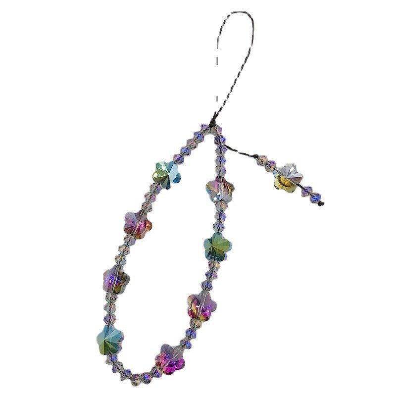 DIY Beaded Stone Gem Butterfly Mobile Phone Chain - Image 4