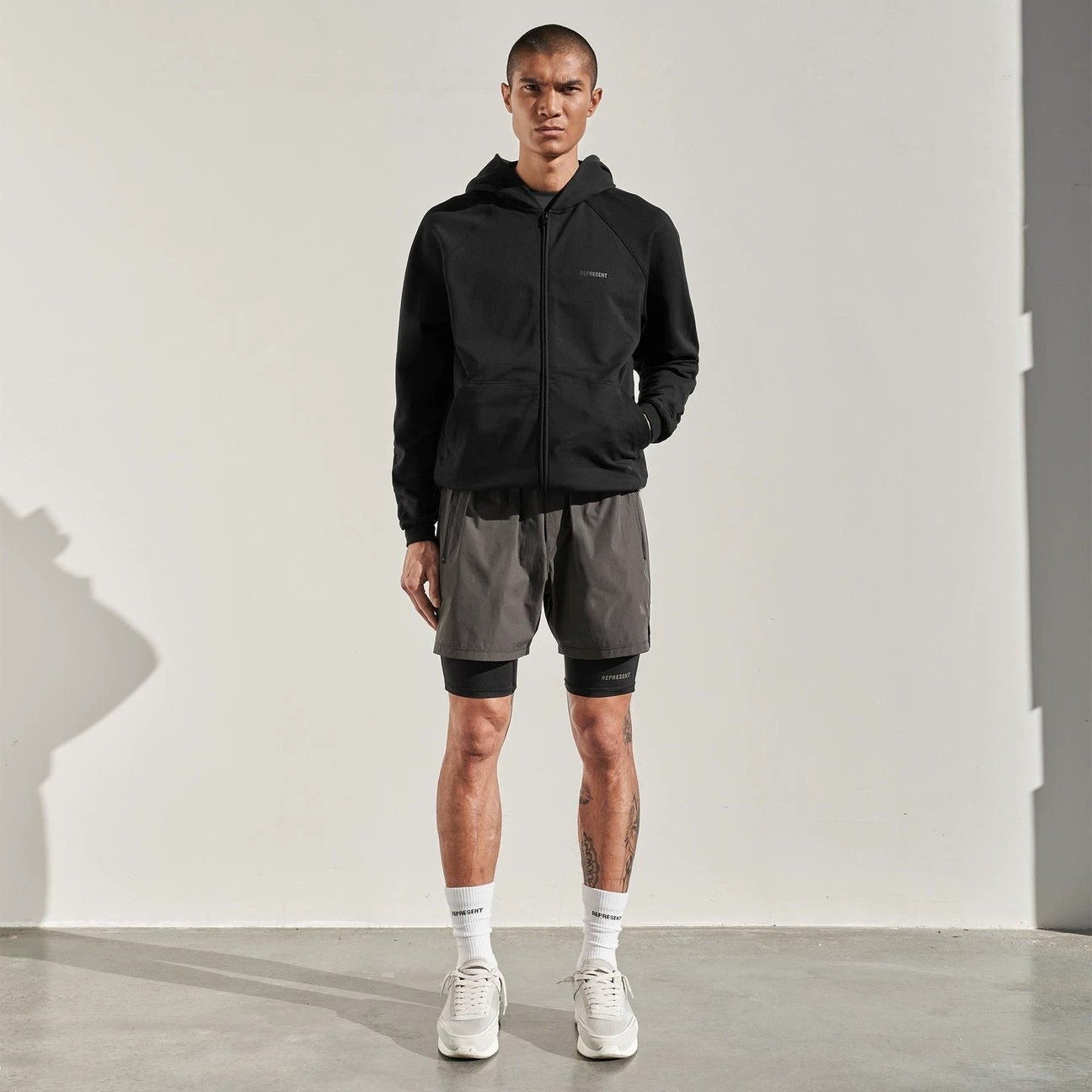 Mens Casual Loose-Fit Outdoor Training Shorts