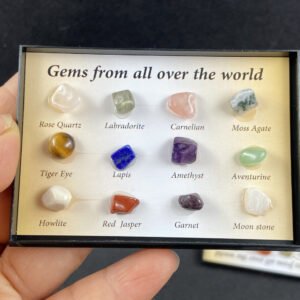 Natural Crystal Agate Stone Gem Mineral Rock