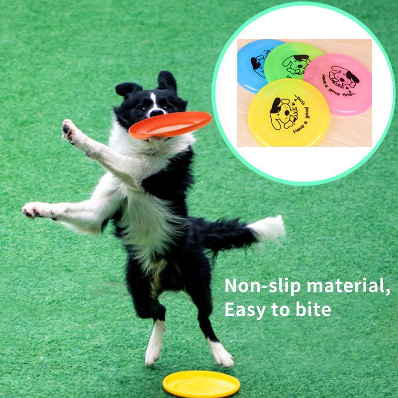 Silicone Flying Saucer Funny Pets Dog Cat Toy Dog Game Flying Discs Resistant Chew Puppy Training Interactive Pet Supplies - Image 2