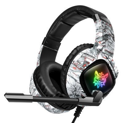 Gaming Headset For X-box One, PS4 Over Ear Headphones RGB Earphone With Noise Cancellation Microphone Volume Controller Tablet - Image 5