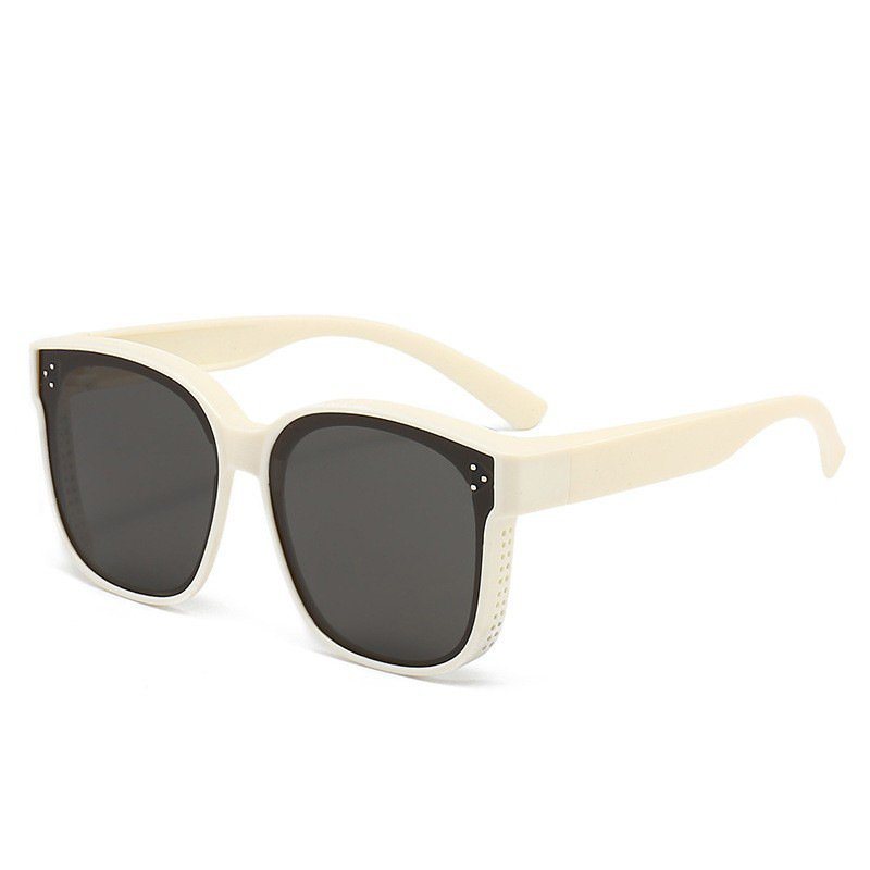 Summer Driving Sun Protection Polarized Light One Mirror Dual Use Anti Glare Trendy Sunglasses - Image 5