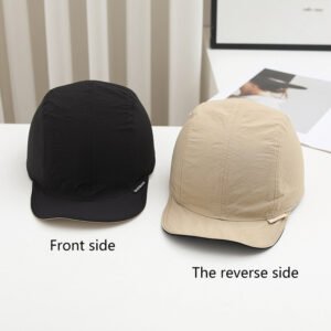Men's And Women's Quick-drying, Shapeable Short Brimmed, Double-sided Wearable Stylish And Simple Style Baseball Cap Suitable For Outdoor Outings, Mountain Climbing And Cycling.