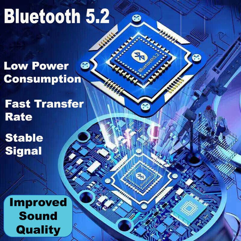 TWS Wireless 5.1 Waterproof Bluetooth Sports Waterproof Earphones - Image 7