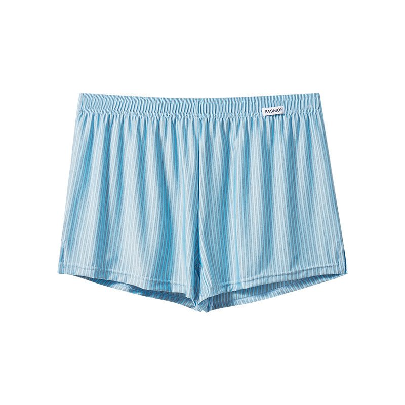 Ultra-thin Mens Striped Boxer Briefs Breathable Shorts - Image 2