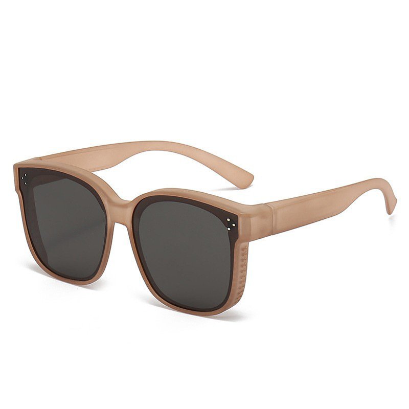Summer Driving Sun Protection Polarized Light One Mirror Dual Use Anti Glare Trendy Sunglasses - Image 10