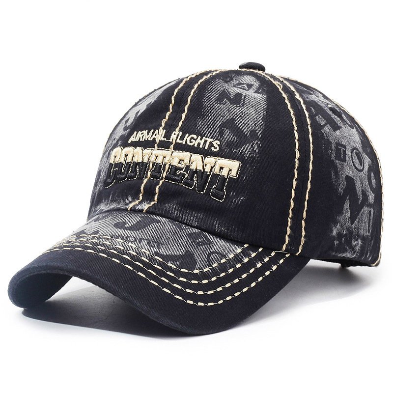 Retro Washed Baseball Cap For Men And Women Couple - Image 5