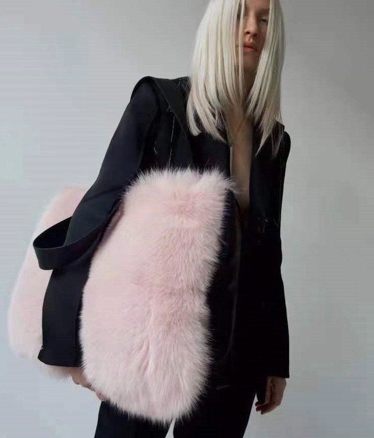 Women's Bags, Handbags, Women's Shoulder Bags, Fur Bags, Plush Bags - Image 3