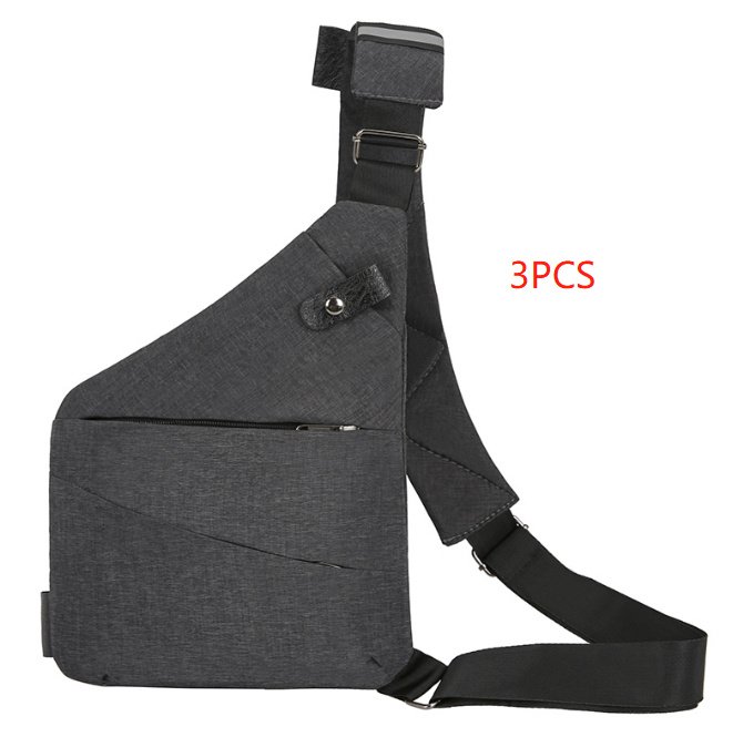 Men's Multifunctional Shoulder Bags Sports Chest Pack Bags - Image 8