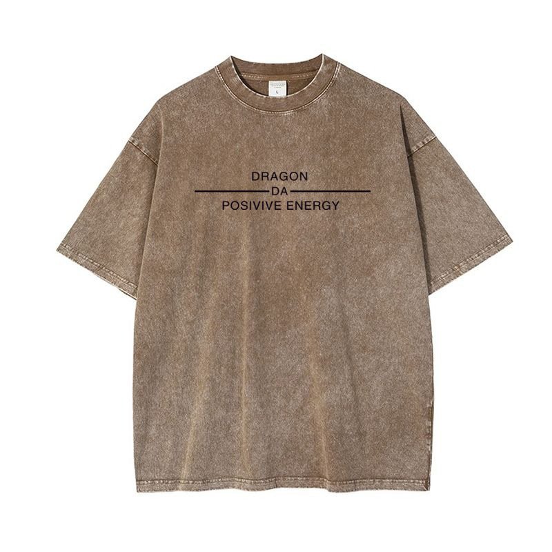 High-end Vintage Snow-washed Mens Top - Image 3