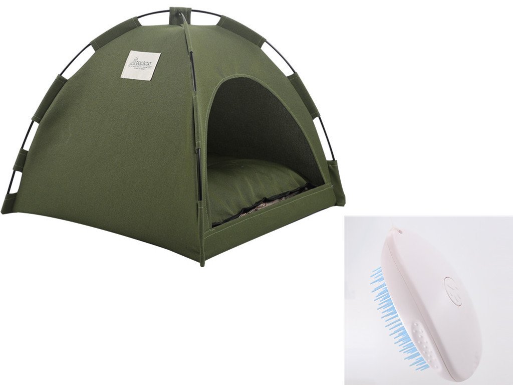 Cat Tent Cooling Mat Dog House Pet Sofa Camping Dog Bed With Cushion For Dog Kennel Indoor Cat Nest Cat Bed Pets Products - Image 8